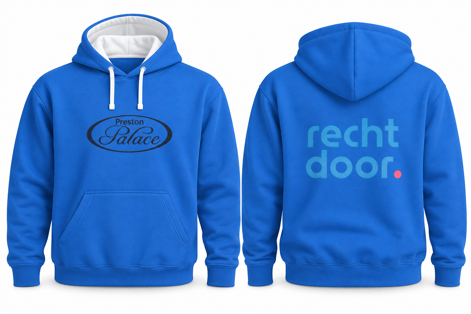 Preston Palace – hoodie met borst- en rugbedrukking