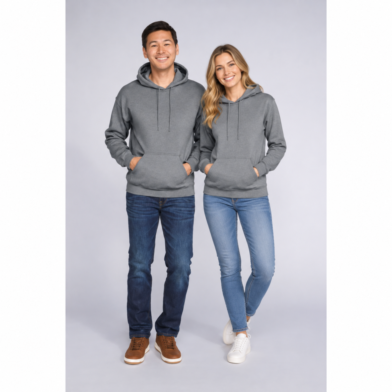 Basic Hoodie – Dames & Heren laten bedrukken bij Color & Brush