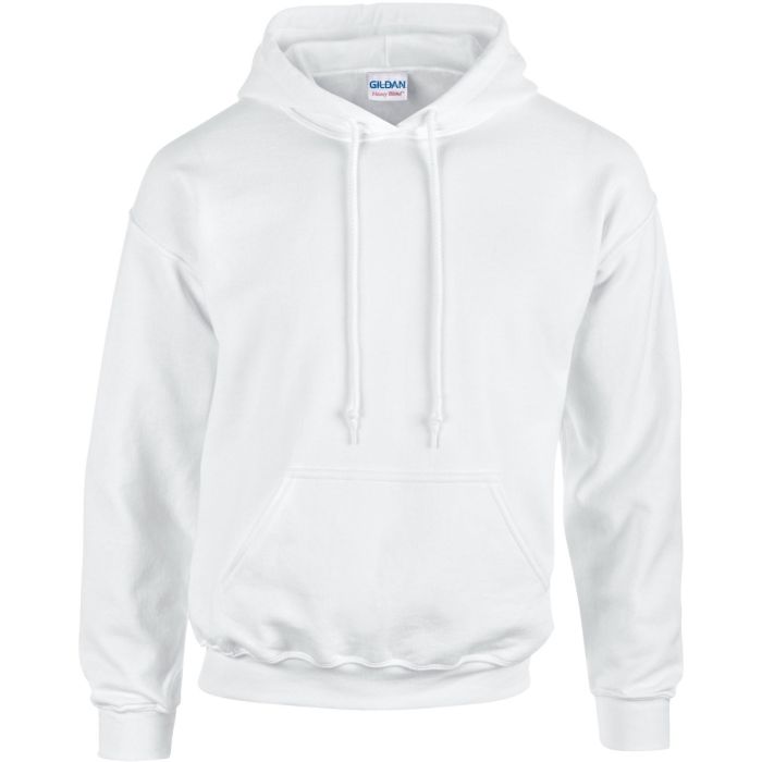 Basic Hoodie – Dames & Heren — Voorkant met jouw ontwerp