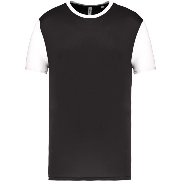 Sportshirt met contrasterende mouwen – Unisex laten bedrukken bij Color & Brush