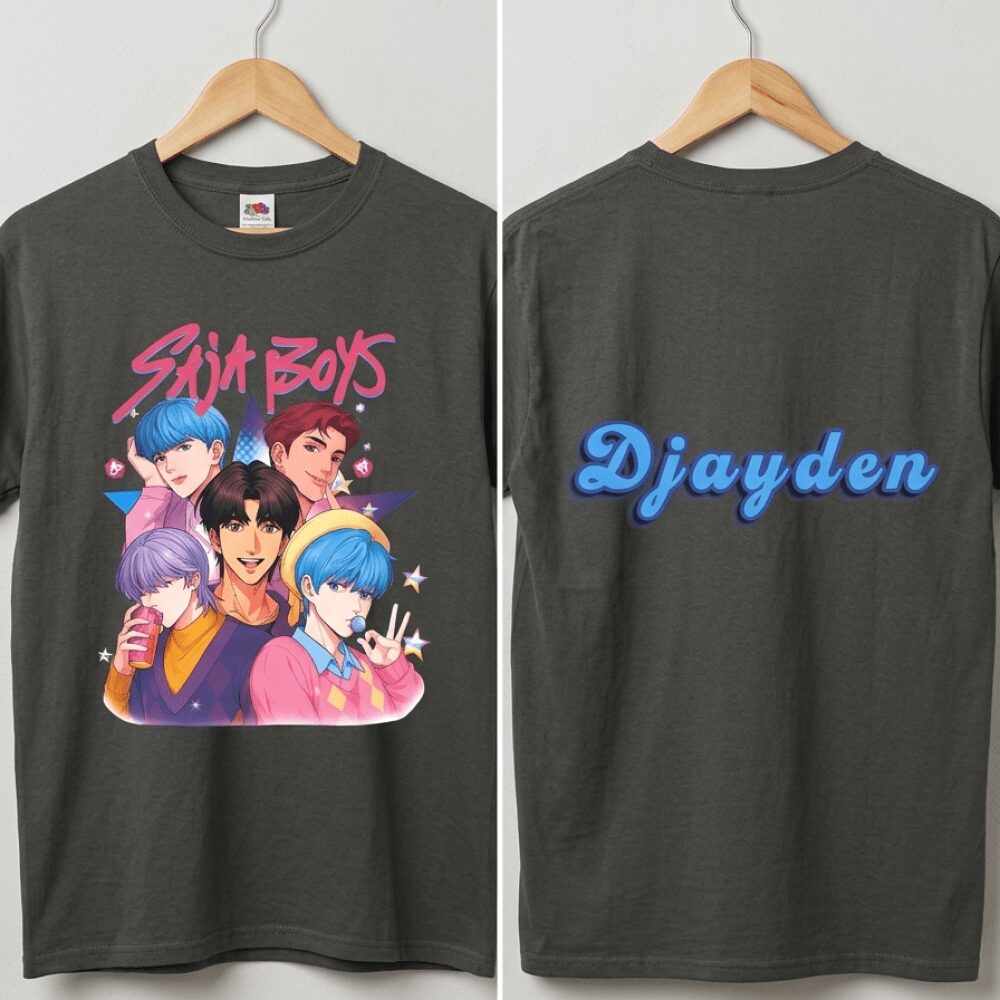 Shirts met naam en artwork — bedrukt werk van Color & Brush